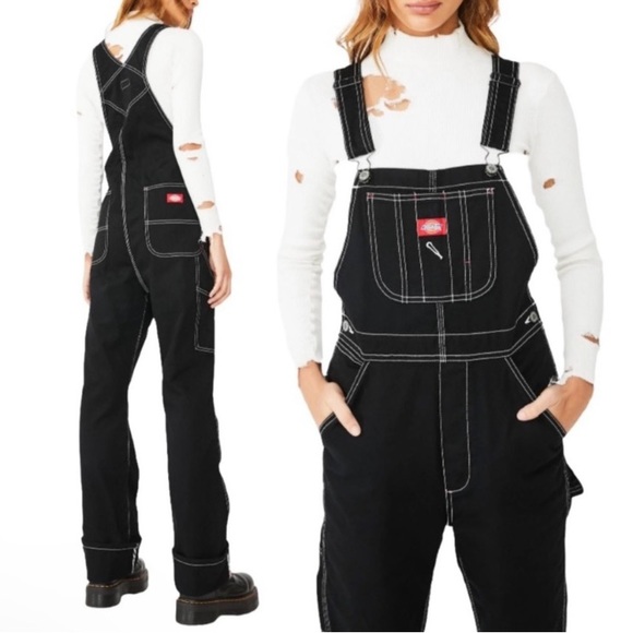 Dickies Jeans Juniors Black Xl Dickies Overalls Dolls Kill Poshmark